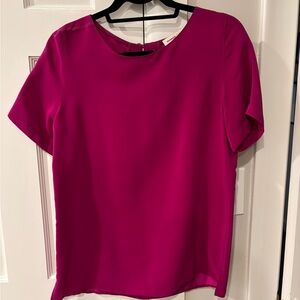 Amanda Uprichard Hot Pink Top